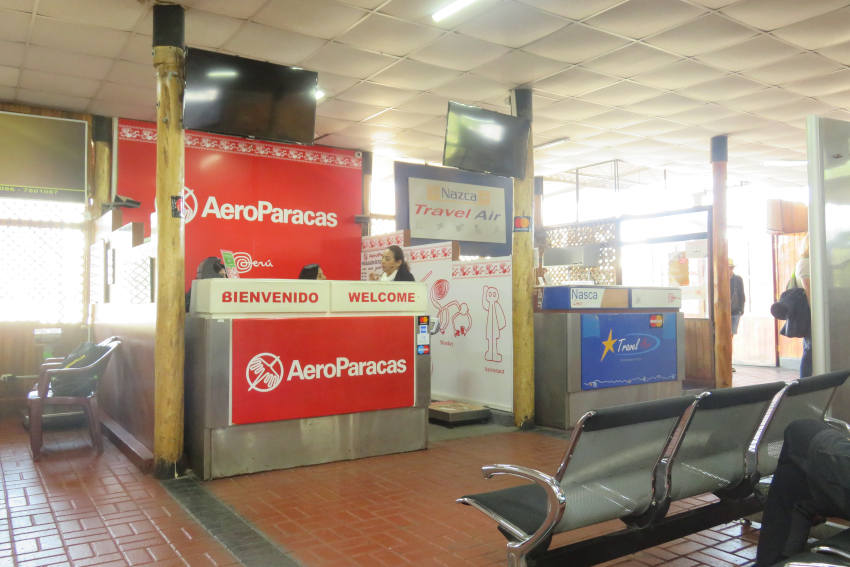 Aeródromo. Stand de AeroParacas