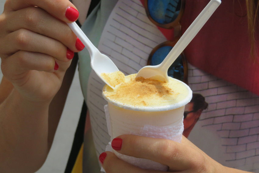Típico postre de Arequipa: Queso Helado