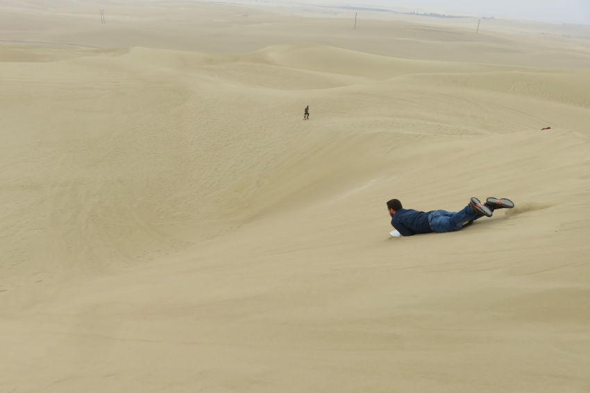 Sandboarding