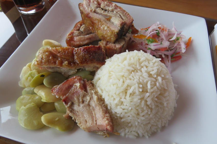 Cerdo a la brasa