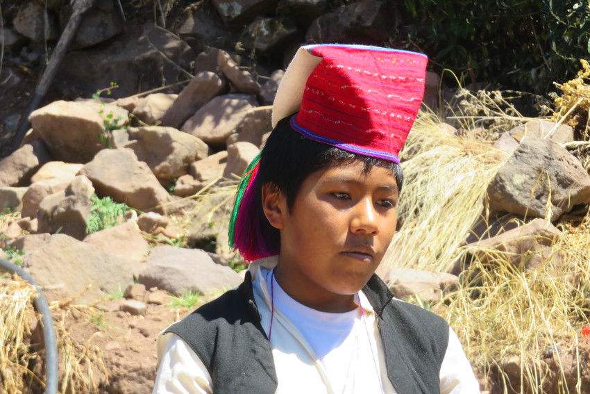 Isla de Taquile, habitante
