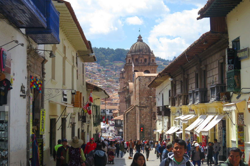 Que ver y hacer en Cusco: Llegando a la Plaza de Armas