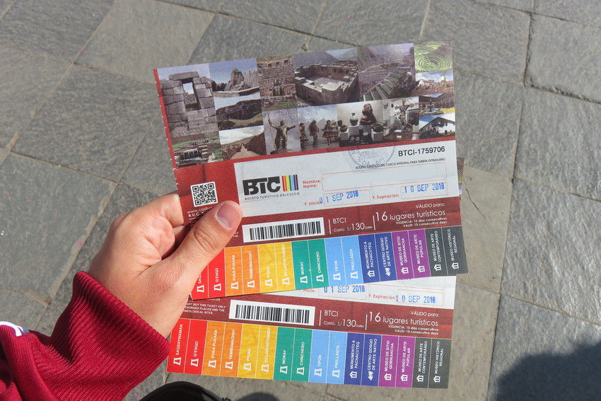 Boleto turístico de Cusco y alrededores