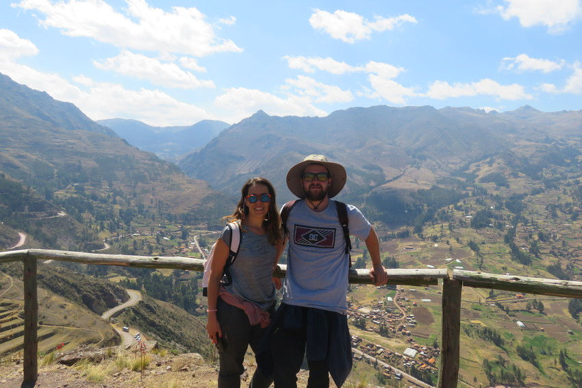 Nosotros en Pisac