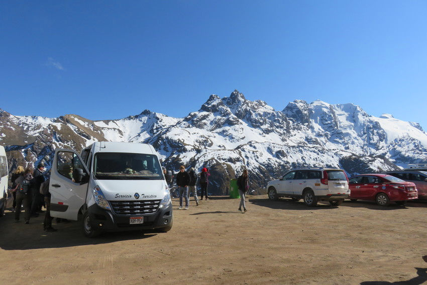 Punto desde donde empieza la caminata