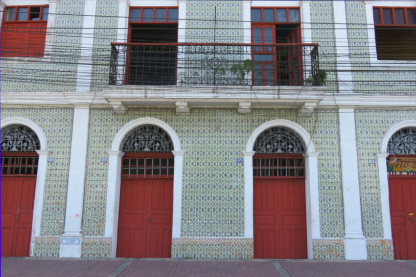 Azulejos en Iquitos