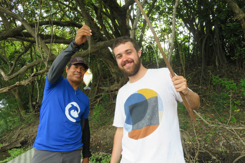 Pescar pirañas en el Amazonas 2