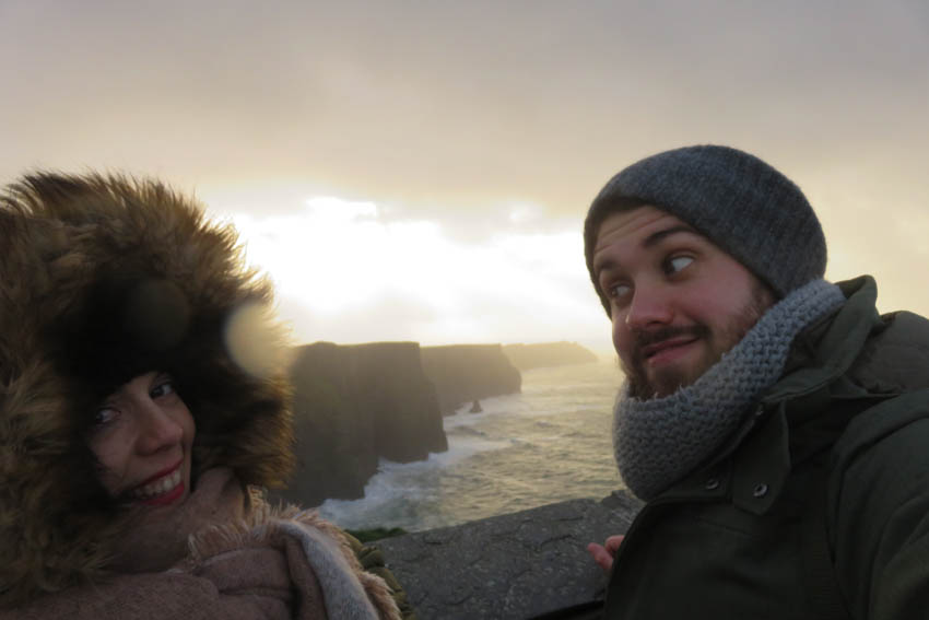 Acantilados de Moher, un viento loco