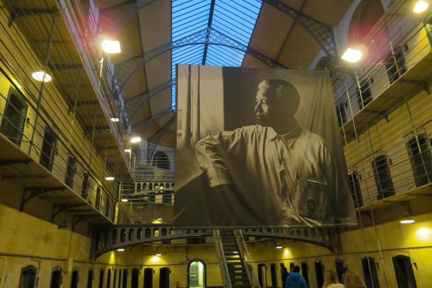 Nelson Mandela. Kilmainham Gaol, la cárcel o prisión de Dublín
