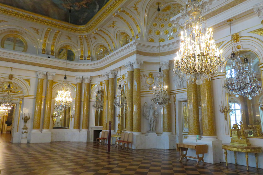 Interior del Castillo Real de Varsovia