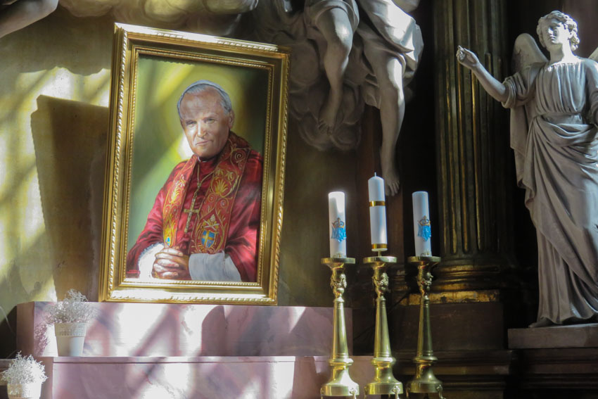 Papa Juan Pablo II, en Wroclaw