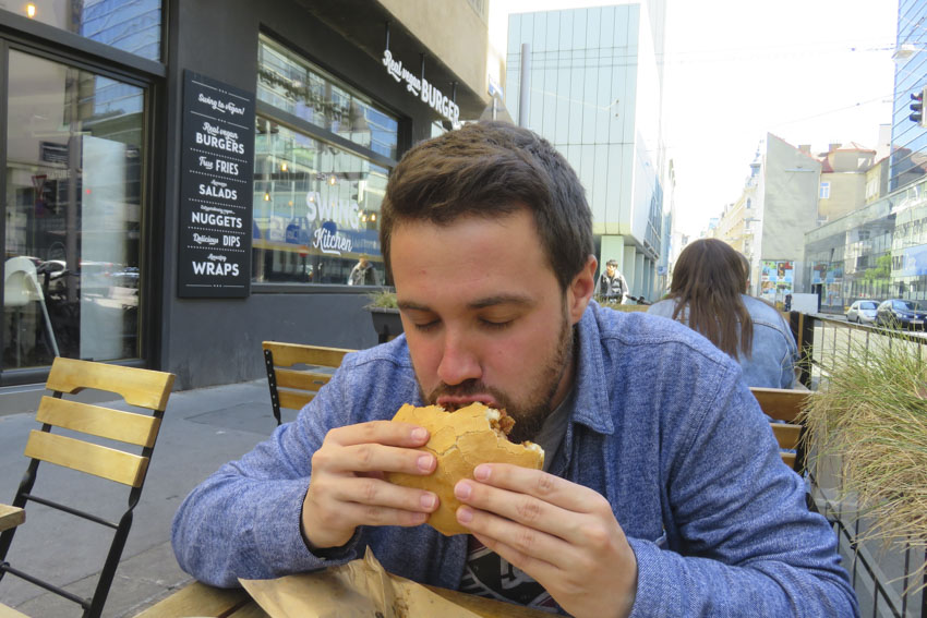 Comida vegana en Viena