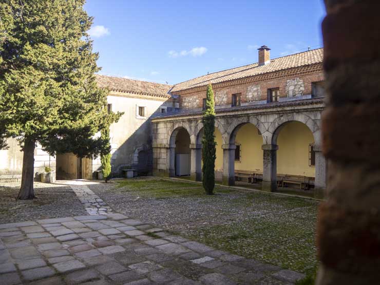 Patio del Monasterio de Santa María de El Paular