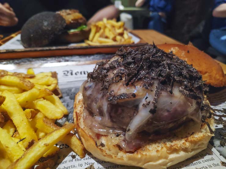 La Bistroteca, de las mejores hamburguesas que comer en Madrid