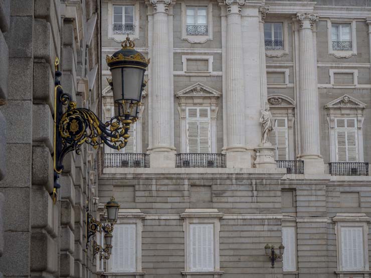 Detalle del Palacio Real