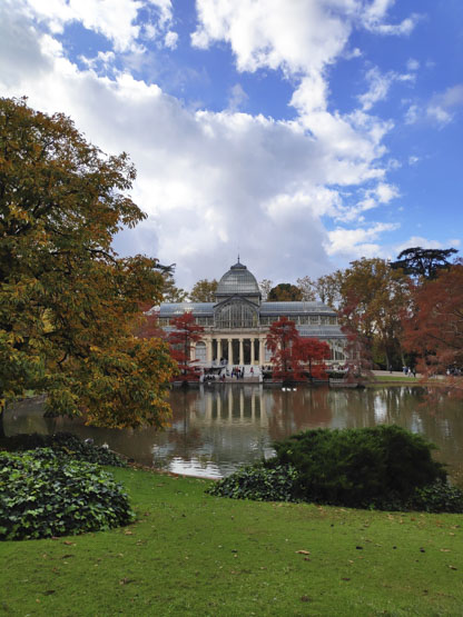 Parque de El Retiro: el Palacio de Cristal