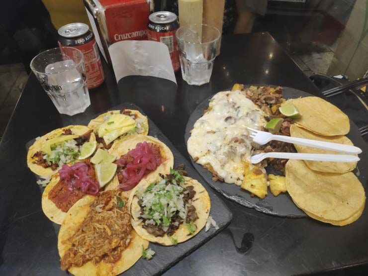 Takos Al Pastor en Madrid