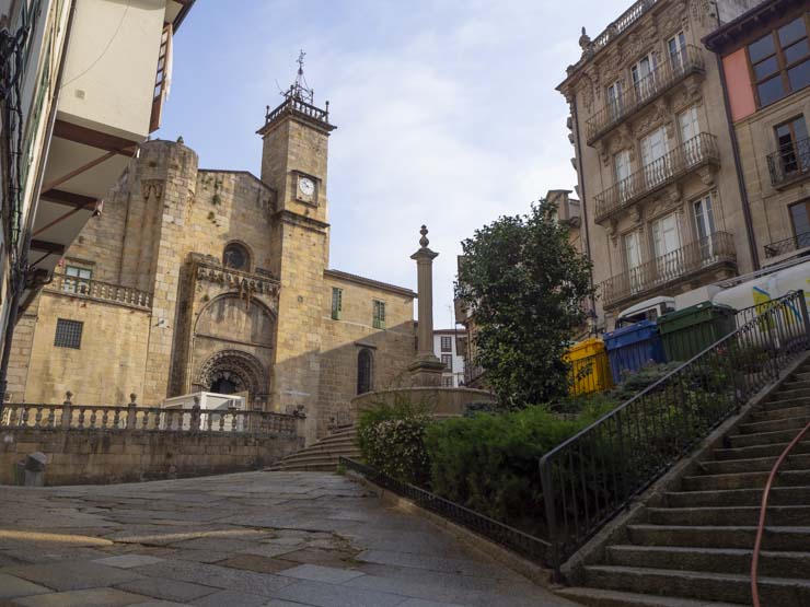 Praza do Trigo, en Ourense ciudad