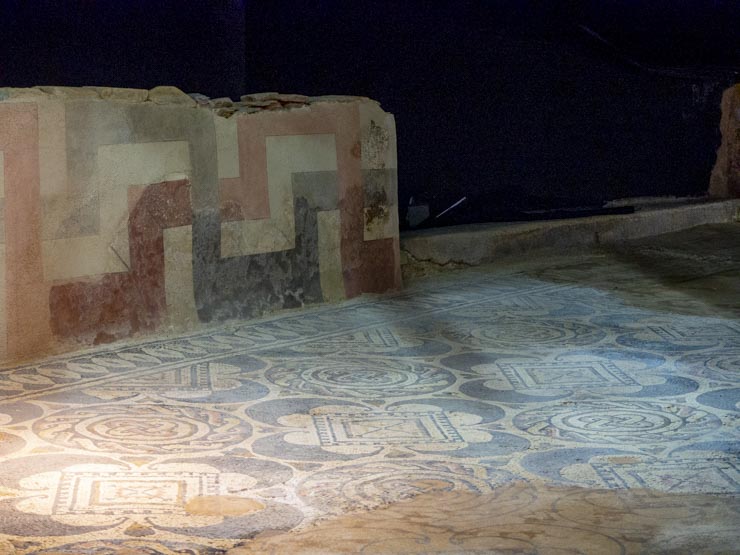 Detalle de la Casa dos Mosaicos