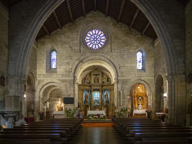 Iglesia de Santiago, una de las cosas que ver en A Coruña