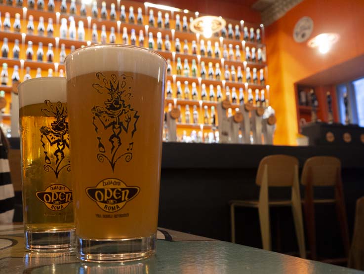 Cerveza artesanal en Roma