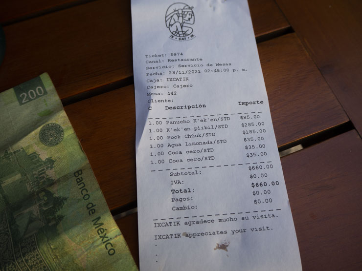 Pesos mexicanos