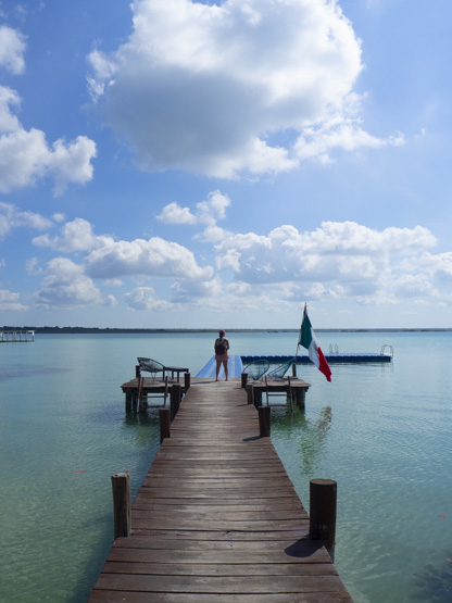 Laguna de Bacalar, otro imprescindible de cualquier ruta por Riviera Maya en coche