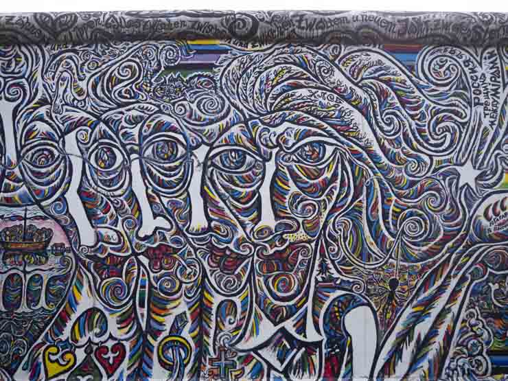Uno de los murales más famosos de East Side Gallery
