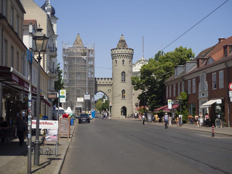 Nauener Tor, en el centro histórico de Potsdam