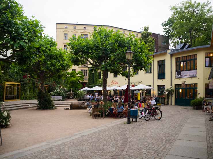 Patio del Barrio Judío de Berlín: Heckmann-Höfe