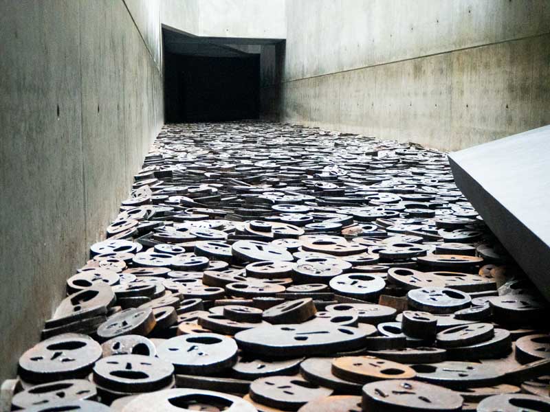 Una de las salas icónicas del Museo Judío