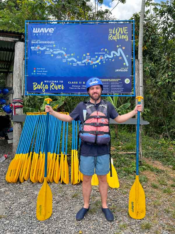 Preparado por el rafting: excursión desde La Fortuna