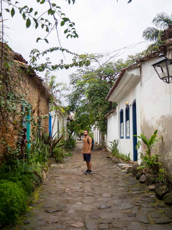 Ruta por las calles de Paraty