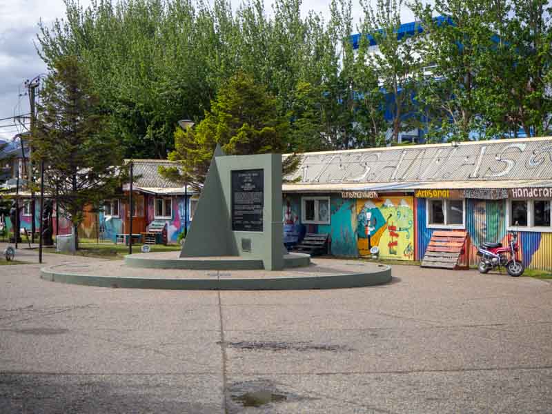 Plaza 25 de Mayo de Ushuaia