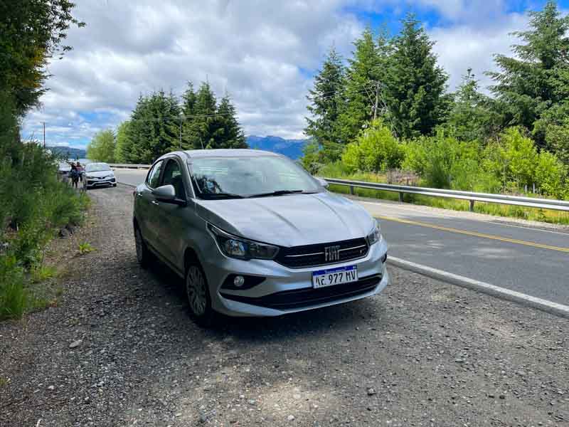 coche de alquiler para la Ruta de los 7 Lagos