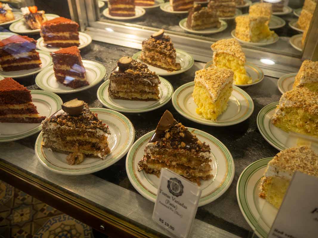 Una visita a Confeitaria Colombo no puede faltar durante tus 4 días en Río de Janeiro