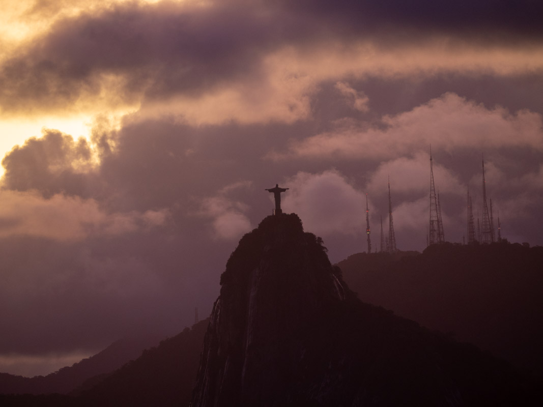 Atardecer desde Pan de Azúcar en Rio de Janeiro 4 dias