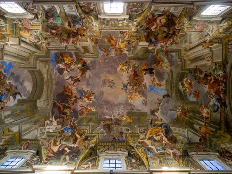Iglesia de San Ignacio de Loyola, un imperdible de Roma en 2 días
