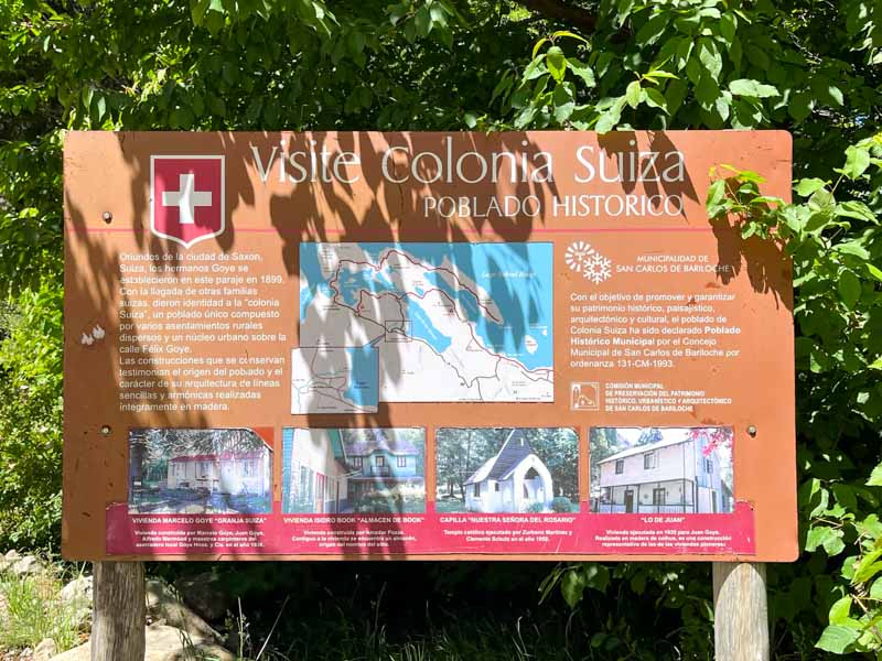 Otro lugar para visitar cerca de Bariloche: Colonia Suiza