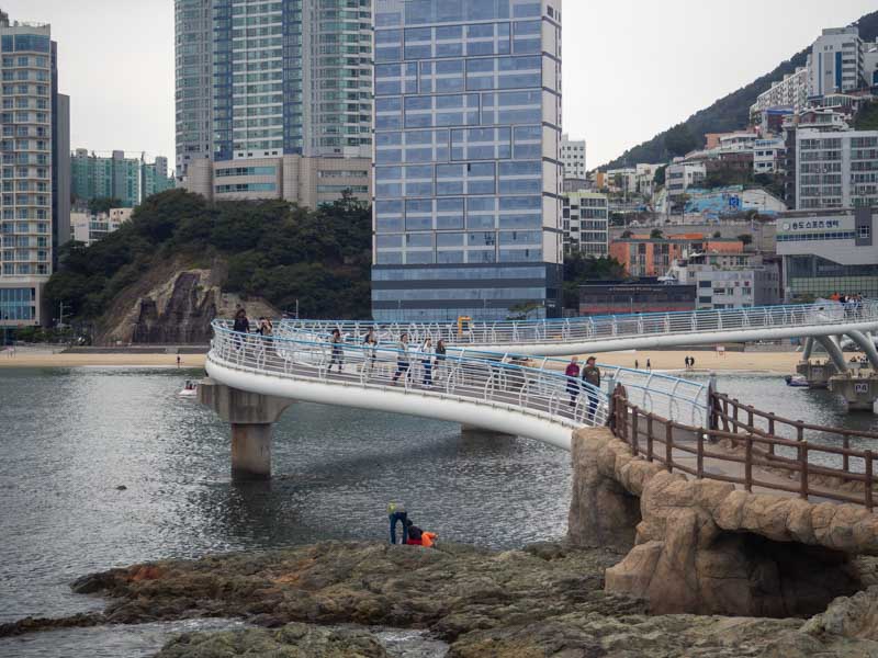 Songdo Beach, otra de las playas que ver en Busan