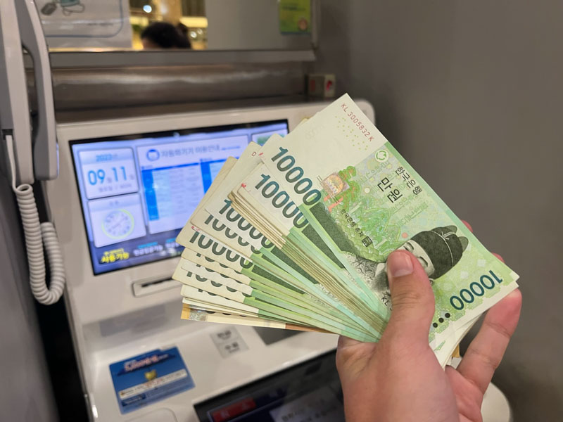 Consejos para un viaje a Corea del Sur: moneda y cambio