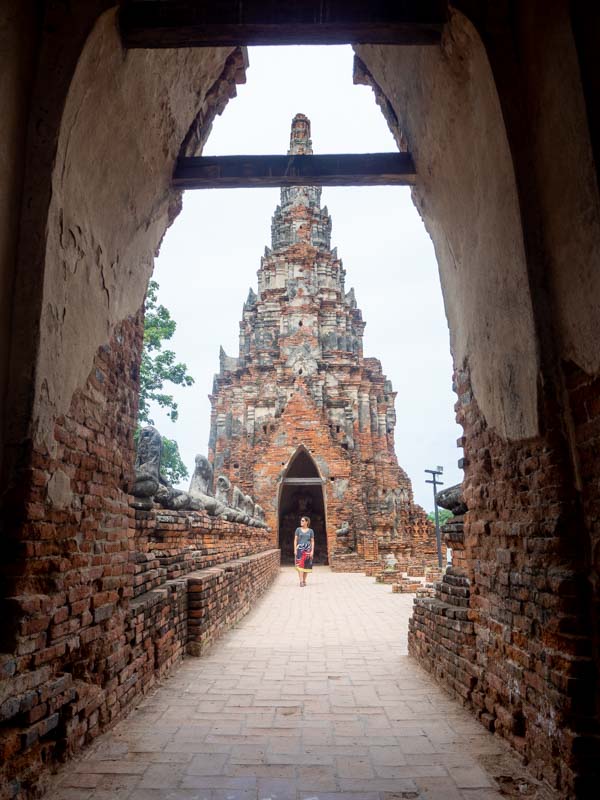 Wat Chaiwatthanaram, nuestro templo favorito de Ayutthaya
