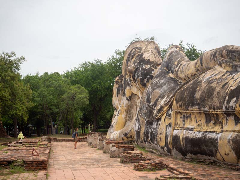 Buda Reclinado de Ayutthaya