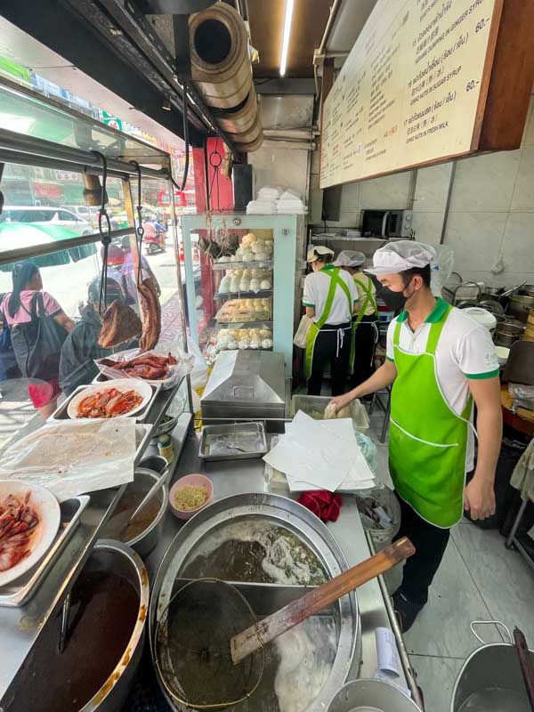 Comer en Chinatown, Bangkok