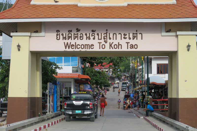 Mejor zona para alojarse Koh Tao