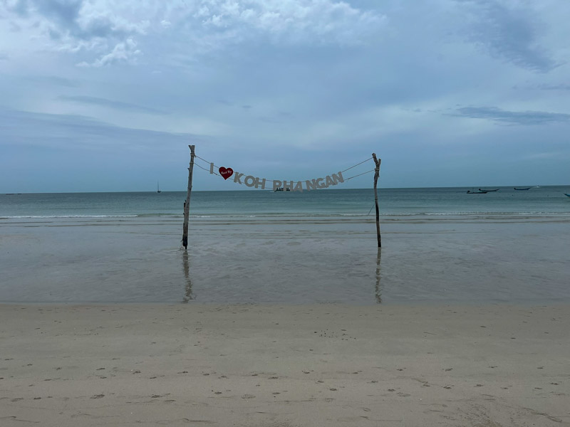 Haad Rin Beach, la playa de la Full Moon Party