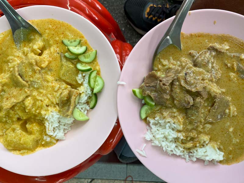 El curry más barato que comer en Bangkok