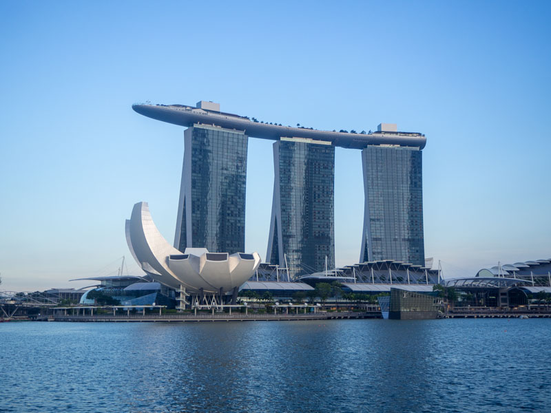 Marina Bay Sands, el mejor hotel de Singapur