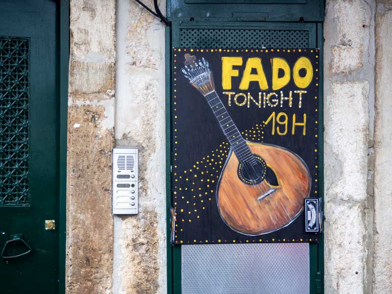 Comer con fado en Lisboa