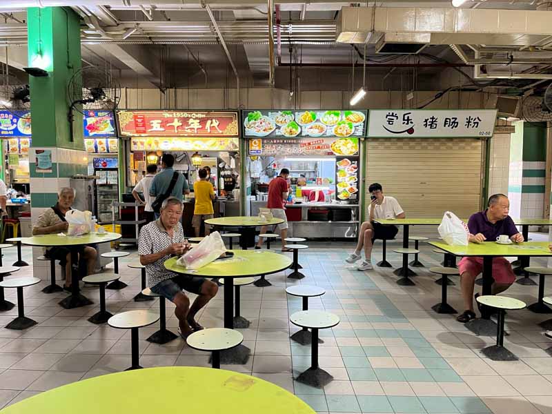 Hawker de Singapur: comer bien y barato